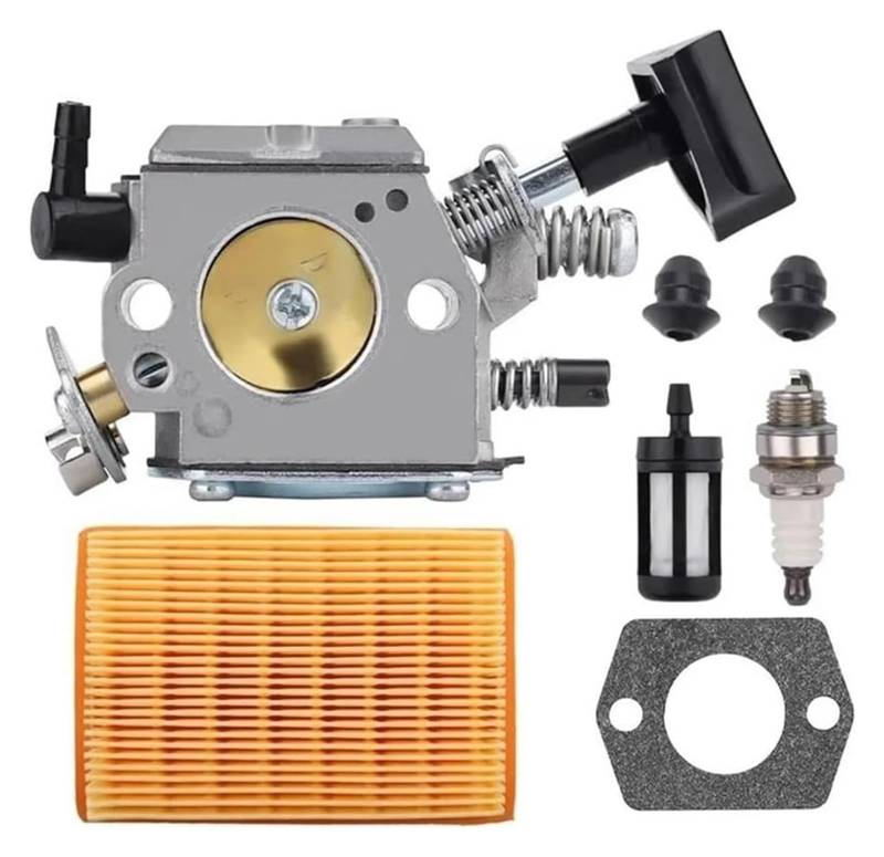 Moto Gasmotoren Vergaser Kit Für Stihl BR320 BR340 BR380 BR400 BR420 SR320 SR340 SR400 SR420 Rucksackgebläse Vergaser Carb Motoren Teile Vergaser Filter Kraftstoff Vergaser Kit von ELCEAMMDLW