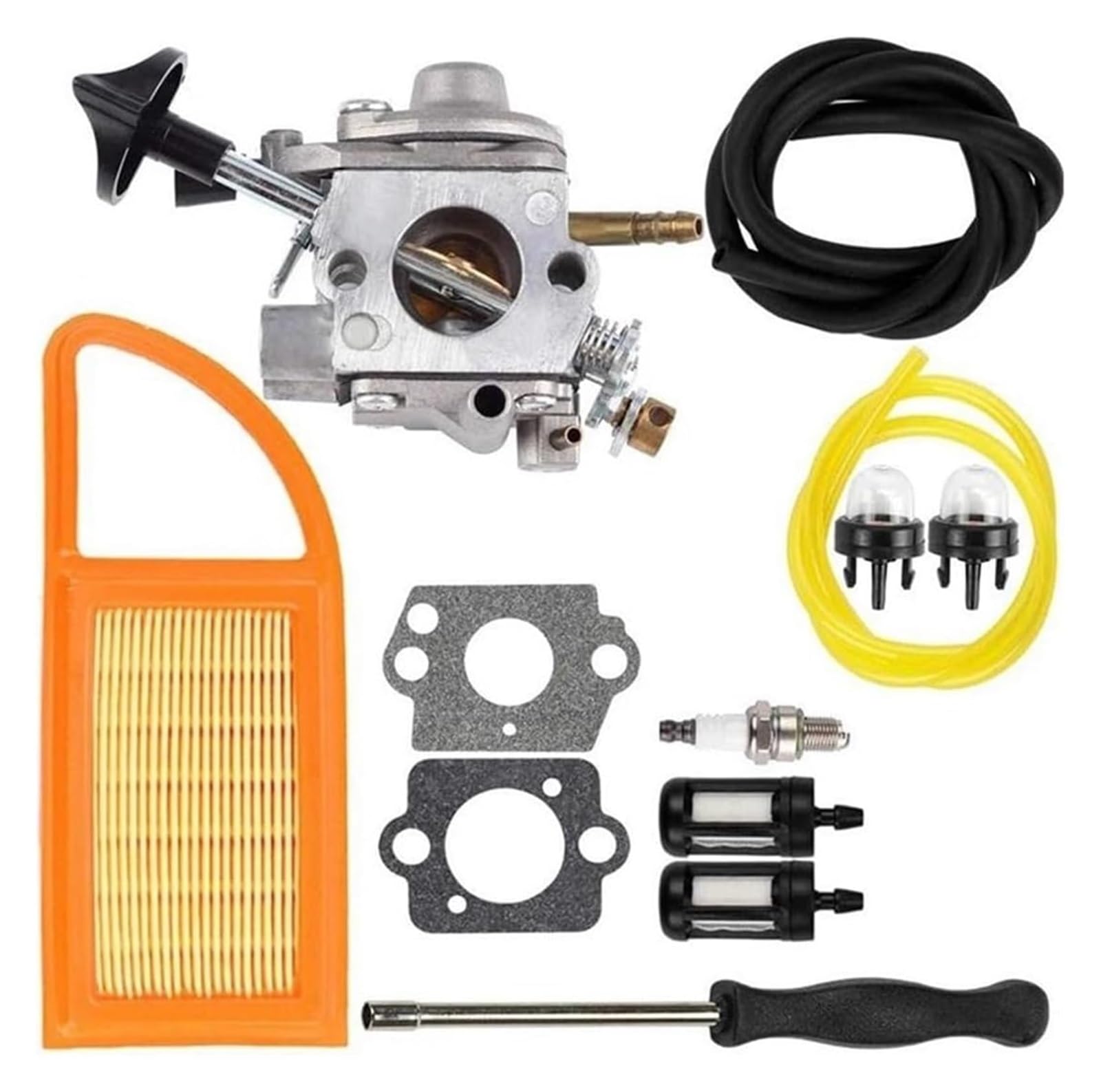 Moto Gasmotoren Vergaser Kit Für Stihl BR500 BR550 BR600 Rucksackgebläse Laubbläser 4282 120 0606 Vergaser Motoren Teile Vergaser Luftfilter Kraftstoff Carb Kit von ELCEAMMDLW