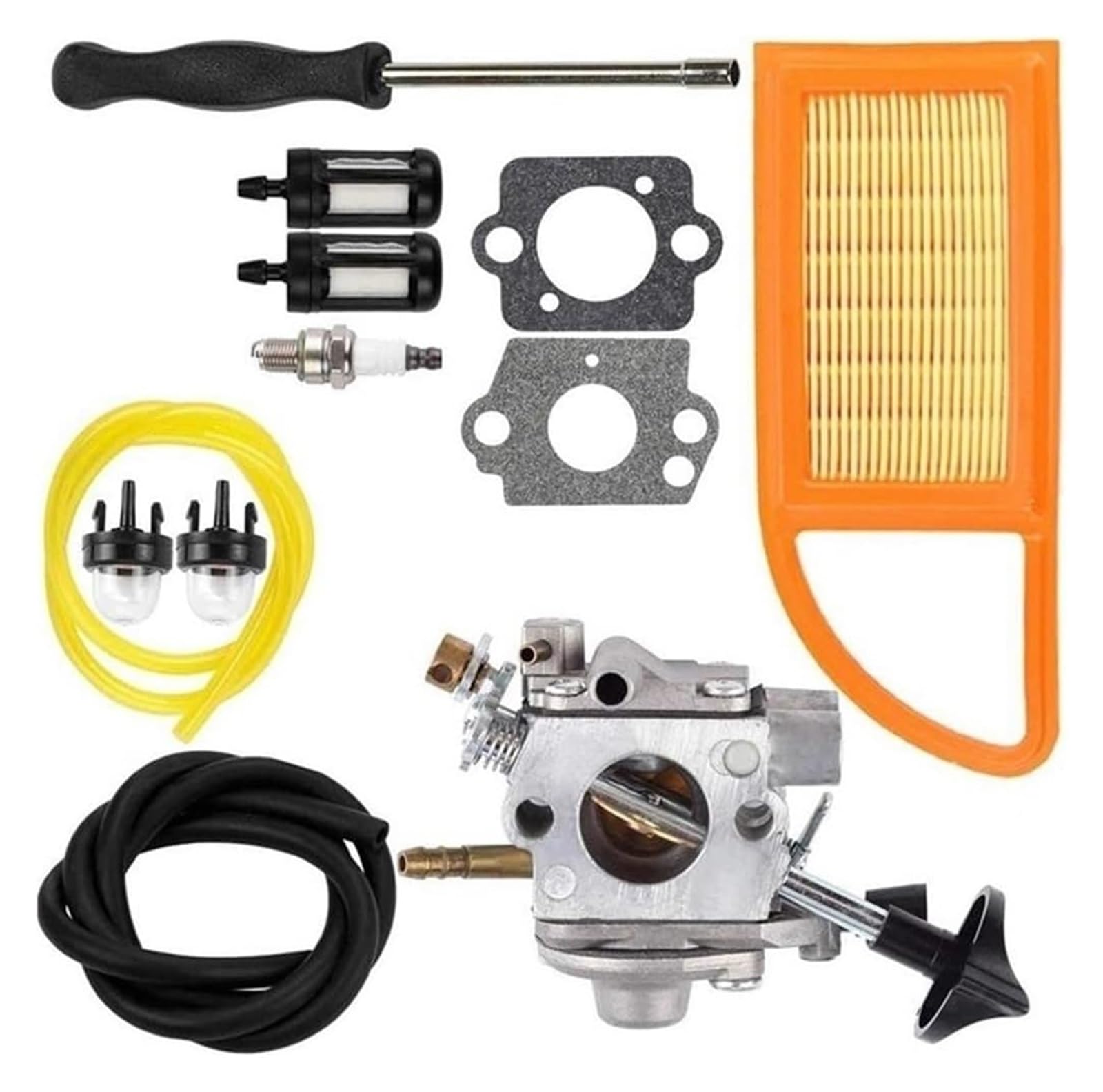 Moto Gasmotoren Vergaser Kit Für Stihl BR500 BR550 BR600 Rucksackgebläse Laubbläser Vergaser Luftfilter Kraftstoff Carb Kit 4282 120 0606 Vergaser Carb Motoren Teile von ELCEAMMDLW