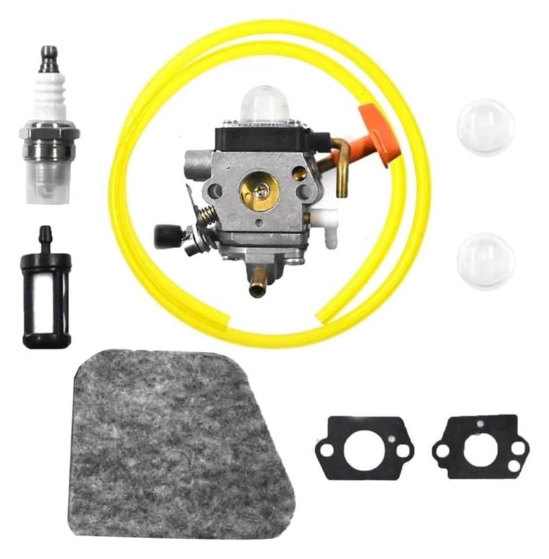 Moto Gasmotoren Vergaser Kit Für Stihl FC100 FC110 FC90 FC95 FS87 FS90 FS100 HT100 C1Q-S174 Vergaser Vergaser Vergaser Motoren Teile Vergaser Kit Mit Kraftstofffilter Luftfilter von ELCEAMMDLW