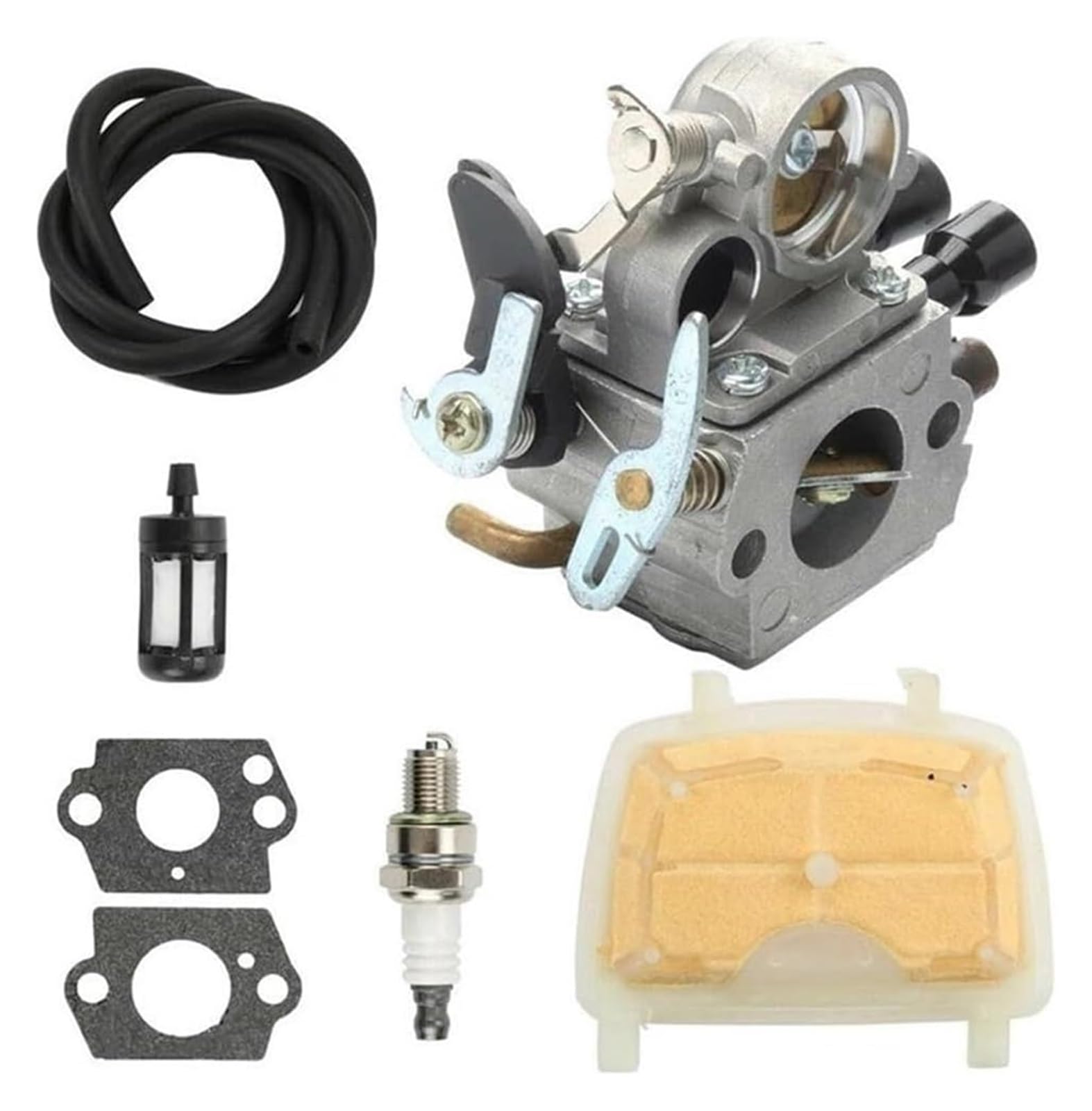 Moto Gasmotoren Vergaser Kit Für Stihl MS171 MS181 MS211 1139 120 0619 Für ZAMA C1Q-S269 Vergaser Kettensäge Vergaser Motoren Teile Vergaser Mit Dichtung Luftfilter Kit von ELCEAMMDLW