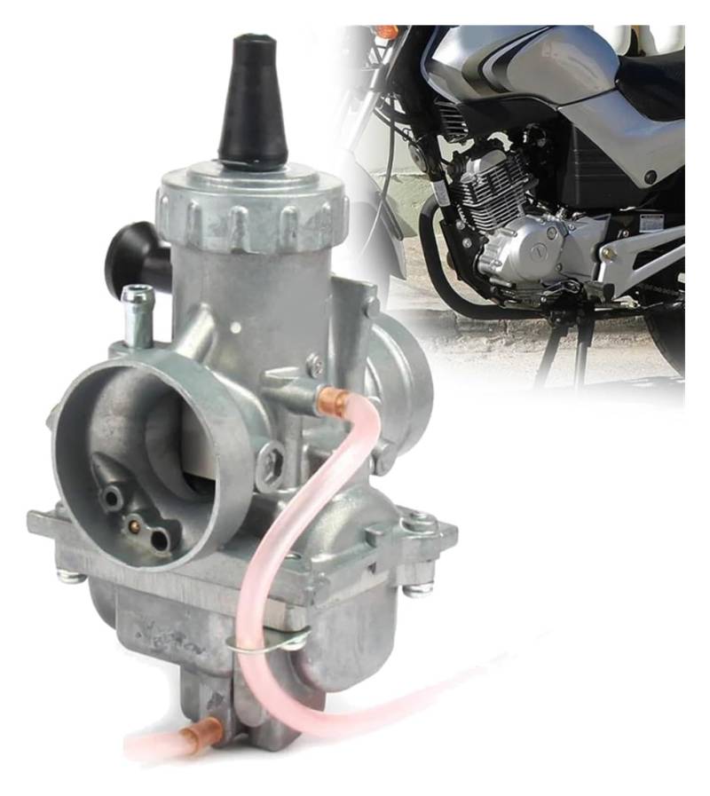 Moto Gasmotoren Vergaser Kit Für Y&amaha Für Mikuni Vergaser Für 150ccm 160ccm 200ccm 250ccm Motor 65ccm 180ccm Dirtbike-Zubehör Motorrad VM24 28mm Vergaser von ELCEAMMDLW