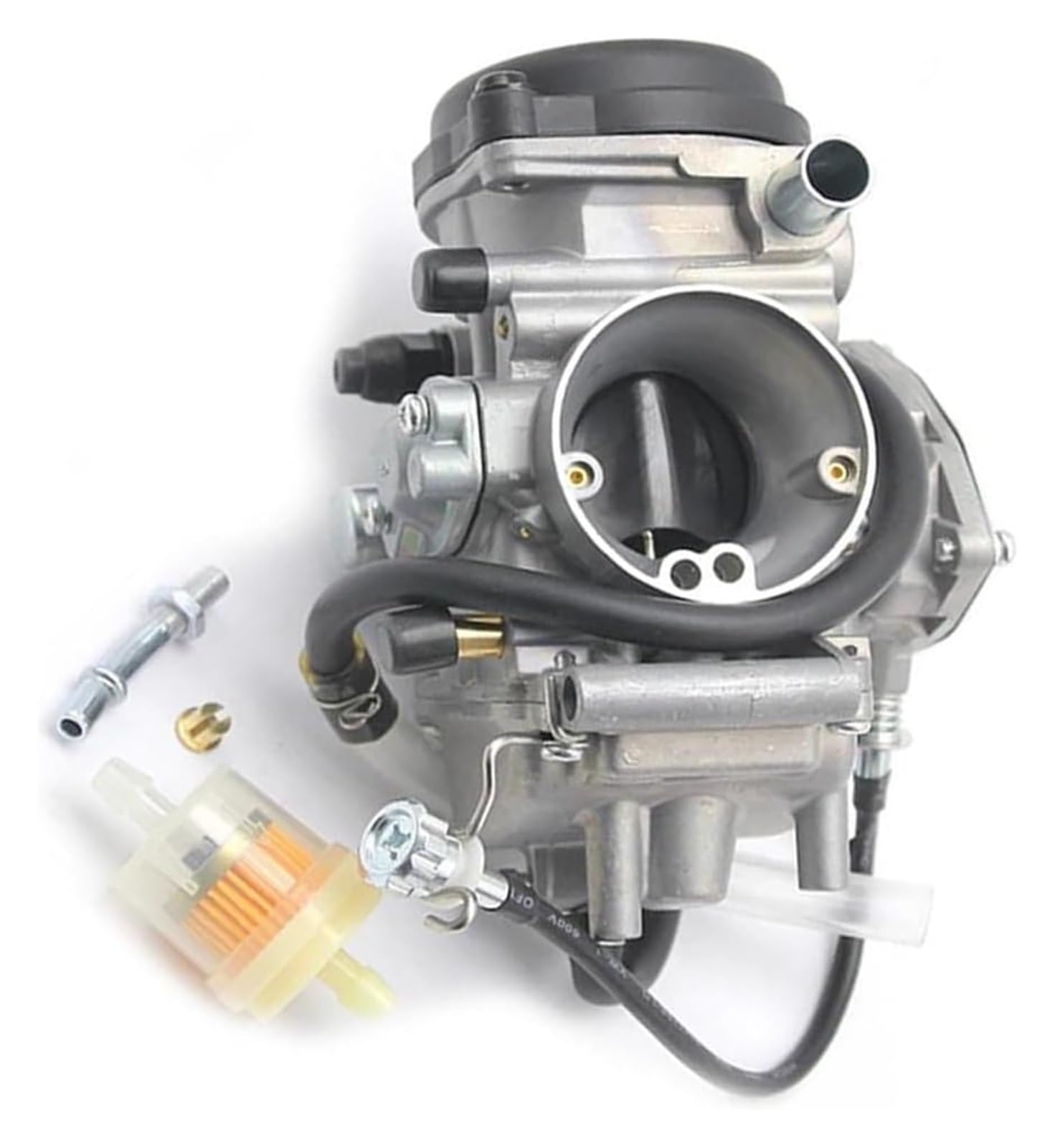 Moto Gasmotoren Vergaser Kit Für Y&amaha KODIAK 450 YFM450 YFM350 4X4 2003 2004 2005 CARB Zubehör Racing 33mm PD33J Motorradvergaser ATV Motor Carb von ELCEAMMDLW