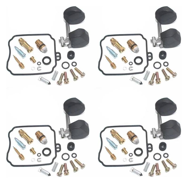 Moto Gasmotoren Vergaser Kit Für Y&amaha XJ600 XJ 600 /NN/SH/SN 1996-2003 Zubehör Vergaserreparatursatz Schwimmer Haupt-Slow-Jet-Vakuummembran(Gold) von ELCEAMMDLW