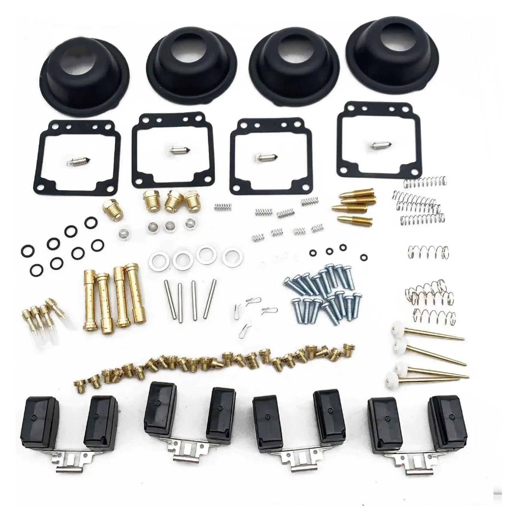 Moto Gasmotoren Vergaser Kit Für Y&amaha XJ650 Maxim 1981 1982 1983 Zubehör Motorradvergaser-Reparatursatz Konfigurieren Sie Vakuummembran Und Schwimmer von ELCEAMMDLW