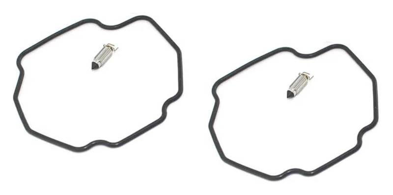 Moto Gasmotoren Vergaser Kit Für Y&amaha XV500 VIRAGO 500 (XV500K) 1983 Zubehör Motorradvergaser Reparatur Schwimmende Nadeldichtung Teile Kolbenmembran(2pcs Needle Gasket) von ELCEAMMDLW