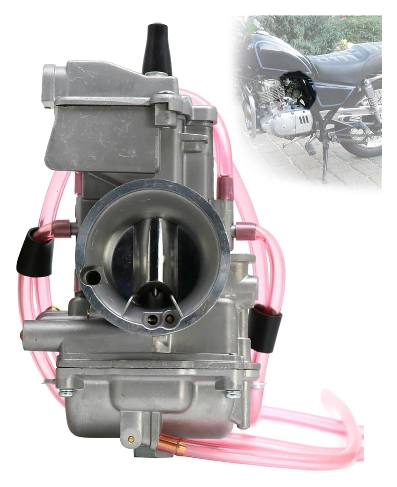 Moto Gasmotoren Vergaser Kit Für Y&amaha Zubehör Für Keihin PWK Vergaser PWK36S AG PWK38S Vergaser 125-300CC ATV Quad Scooter Carb Motorradvergaser(Pwk38s) von ELCEAMMDLW