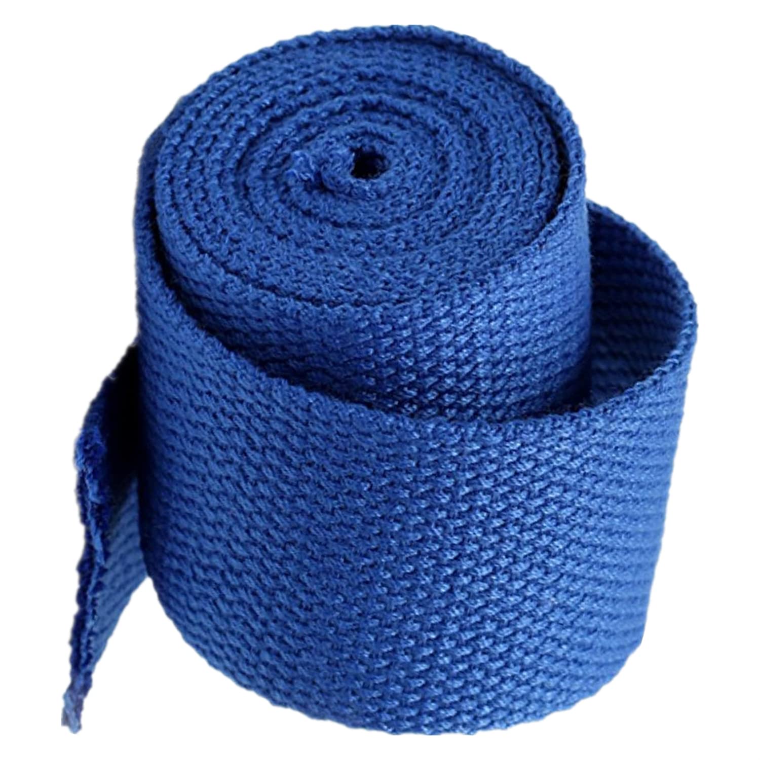 schräge bündeln mit menschlichen Stricken, 20 mm Baumwollgurtband for Taschengurte, Griffe herstellen, Klettergurte(Blue,20 Yard) von ELDFLRURB