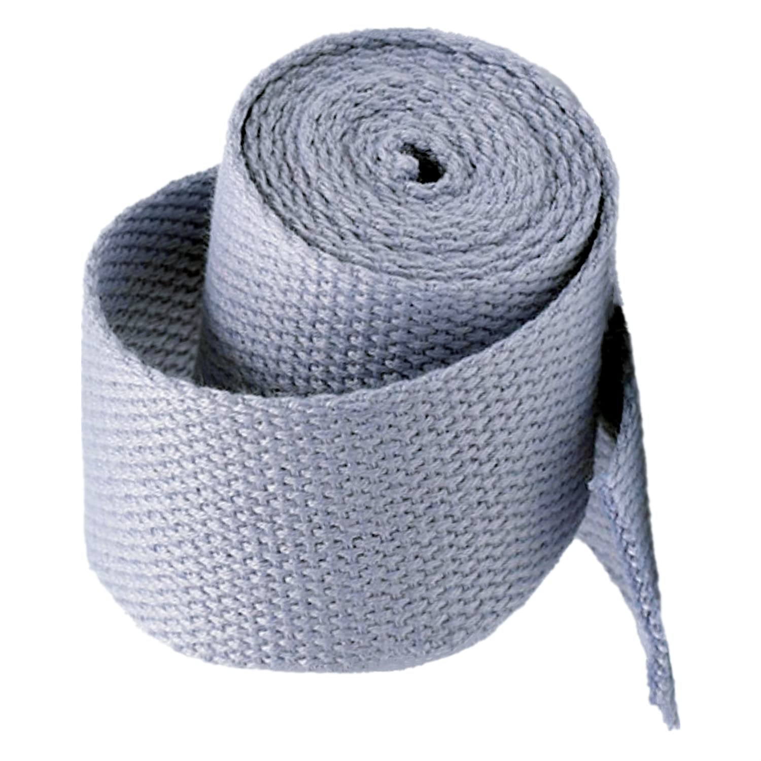 schräge bündeln mit menschlichen Stricken, 20 mm Baumwollgurtband for Taschengurte, Griffe herstellen, Klettergurte(Grey,5 Yard) von ELDFLRURB