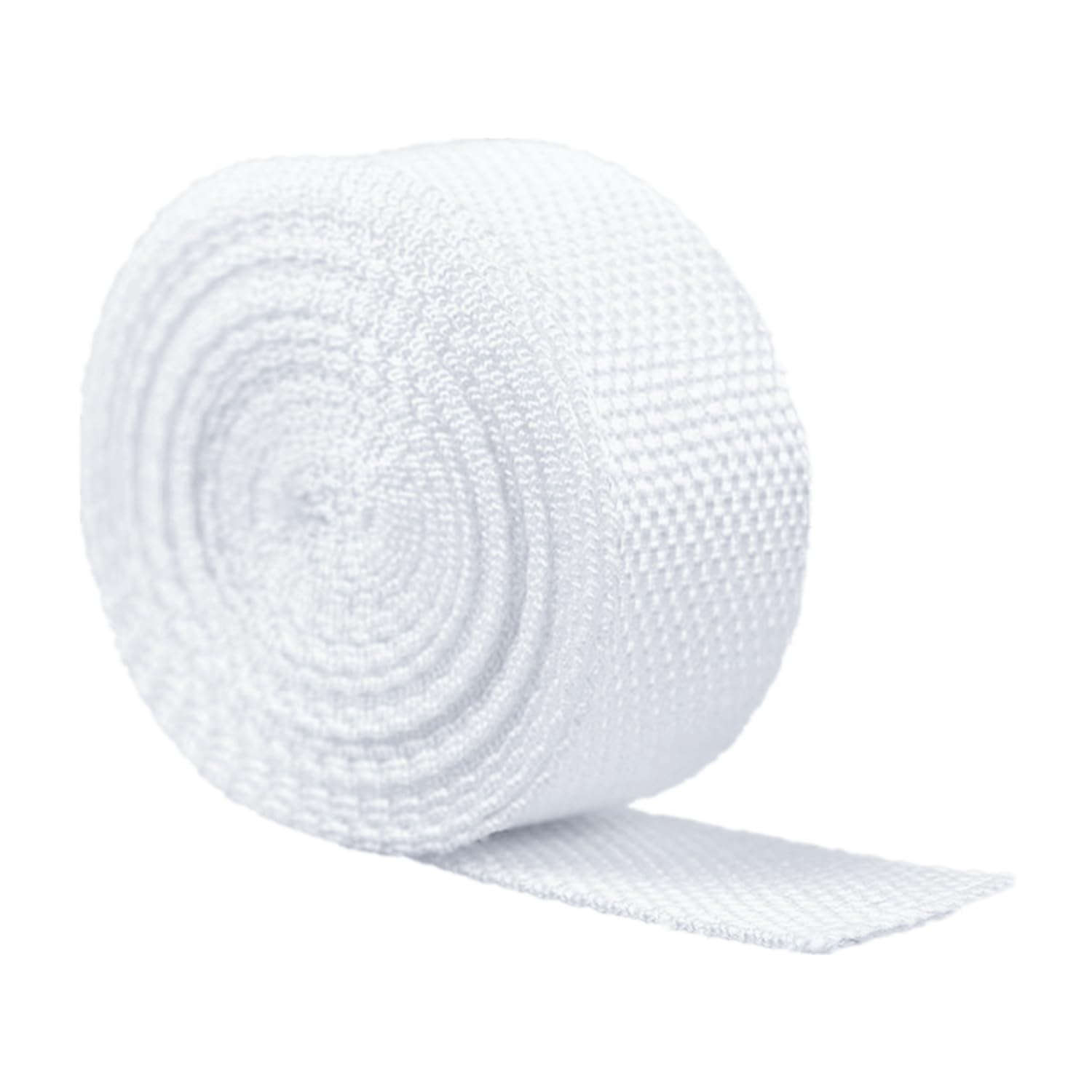 schräge bündeln mit menschlichen Stricken, 25 mm Polypropylen-Gurtband for Taschen, Rucksäcke, Rucksackgürtel, Griffe, Hundeleinen, 4,5, 9 oder 18 Meter(White,10 Yard) von ELDFLRURB