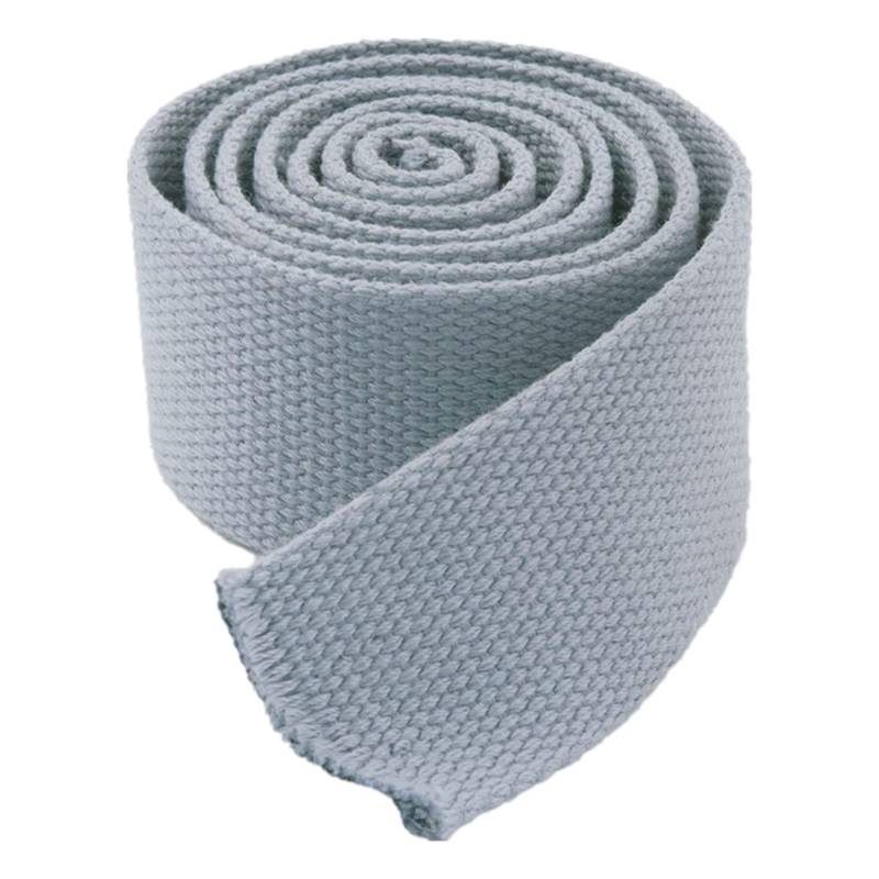 schräge bündeln mit menschlichen Stricken, Gurtband 20mm 25mm 38mm 50mm breit - Baumwollgurtband for Tasche, 9 Meter/Rolle(Grey,20 mm) von ELDFLRURB