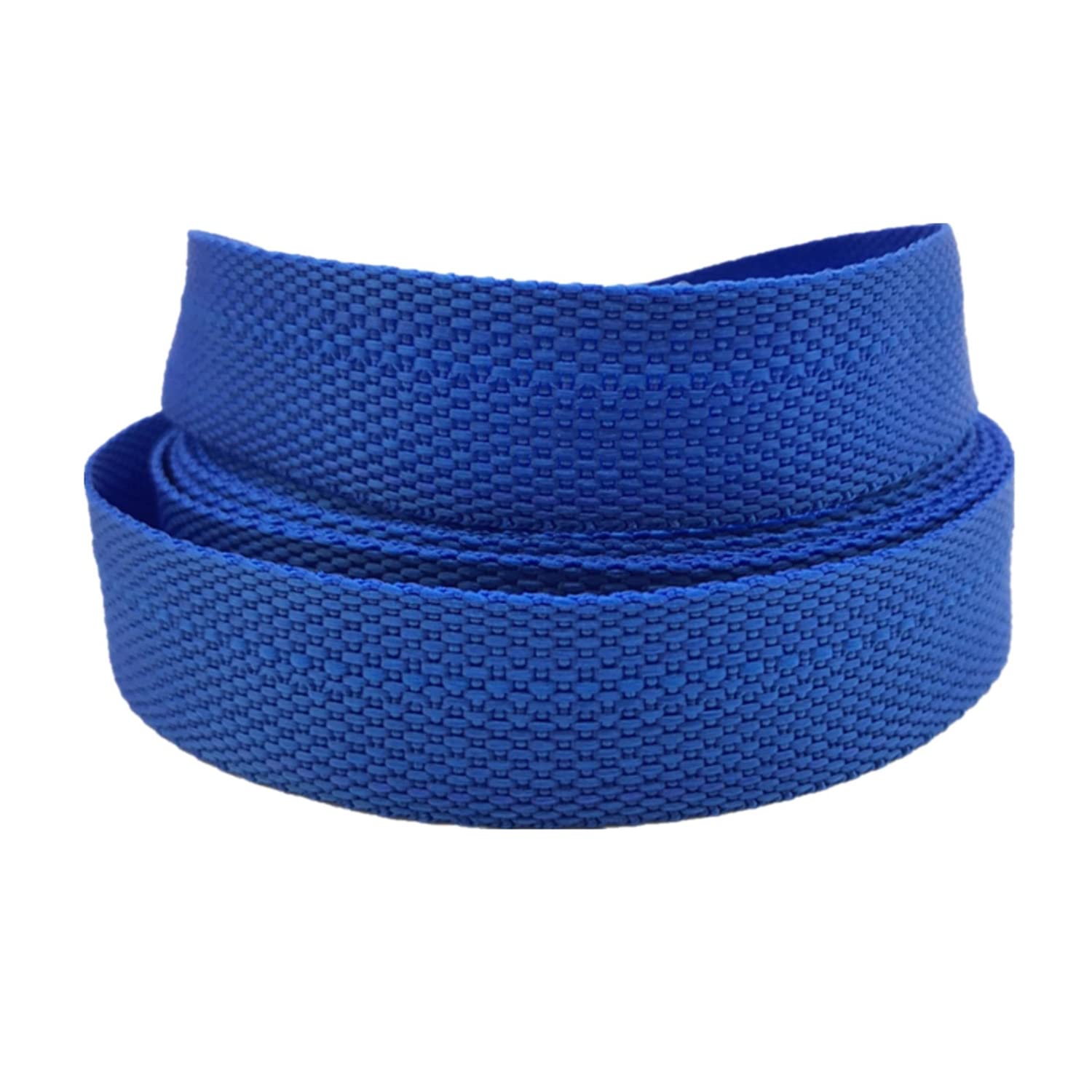 schräge bündeln mit menschlichen Stricken, Gurtband 25 mm, 45,7 m – Polypropylen-Gurtband for Polster, Taschengriffe, Nähen(Blue,20 Yard) von ELDFLRURB