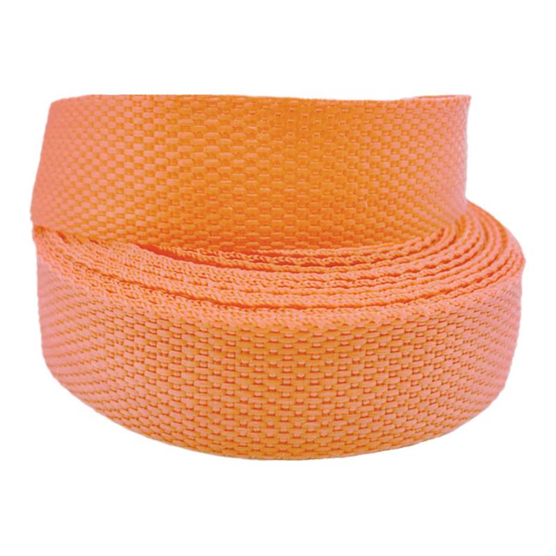 schräge bündeln mit menschlichen Stricken, Gurtband 25 mm, 45,7 m – Polypropylen-Gurtband for Polster, Taschengriffe, Nähen(Orange,5 Yard) von ELDFLRURB