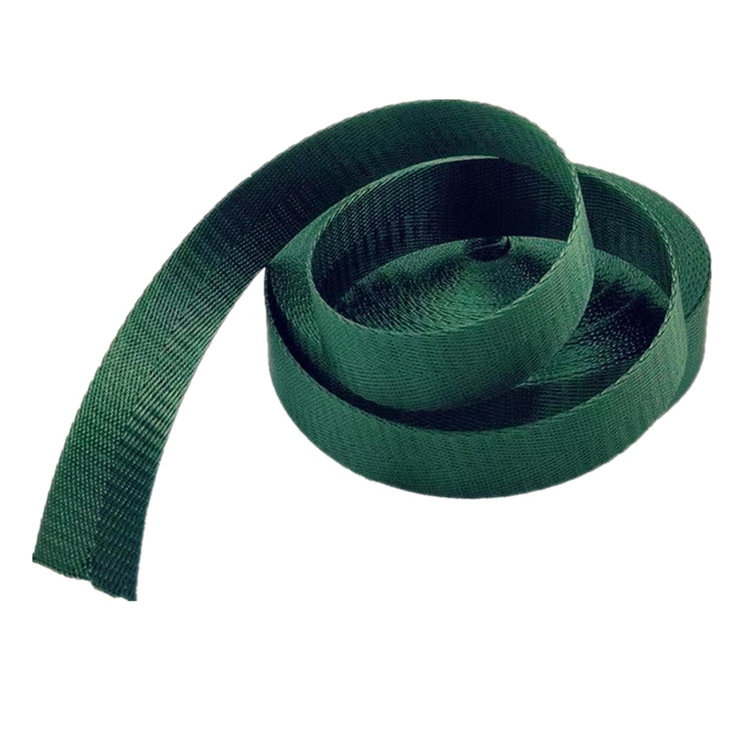 schräge bündeln mit menschlichen Stricken, Gurtband 38 mm, 1,5 Zoll Nylonband for Taschen, Rucksäcke, Gürtel, Basteln, Griffe, Gepäck, Fracht(DarkGreen,10 Yard) von ELDFLRURB