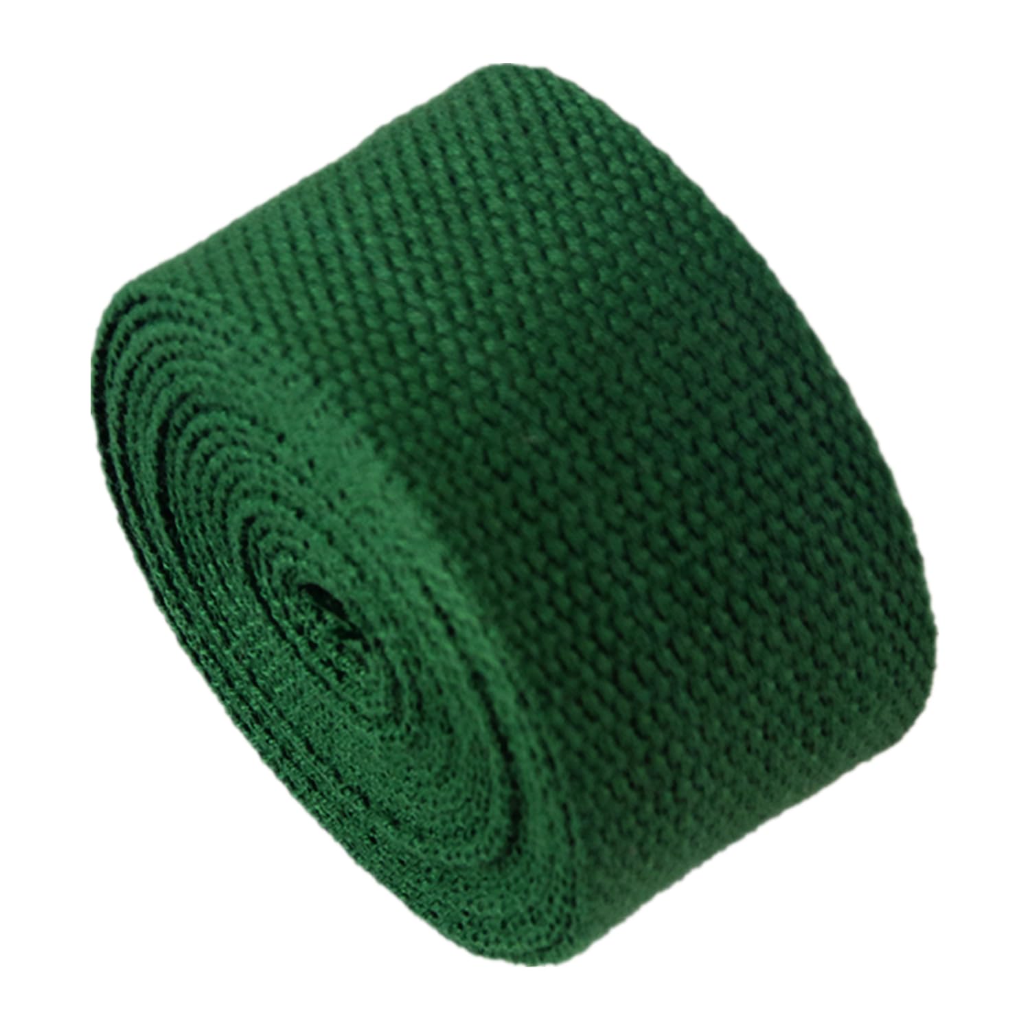 schräge bündeln mit menschlichen Stricken, Gurtband 38 mm – Baumwollgurtband for Taschengurte, Gepäckgurte(Dark Green,20 Yard) von ELDFLRURB