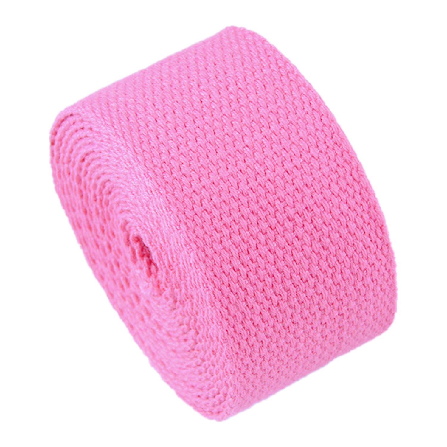 schräge bündeln mit menschlichen Stricken, Gurtband 38 mm – Baumwollgurtband for Taschengurte, Gepäckgurte(Pink,5 Yard) von ELDFLRURB