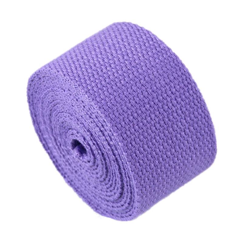 schräge bündeln mit menschlichen Stricken, Gurtband 38 mm – Baumwollgurtband for Taschengurte, Gepäckgurte(Purple,50 Yard) von ELDFLRURB