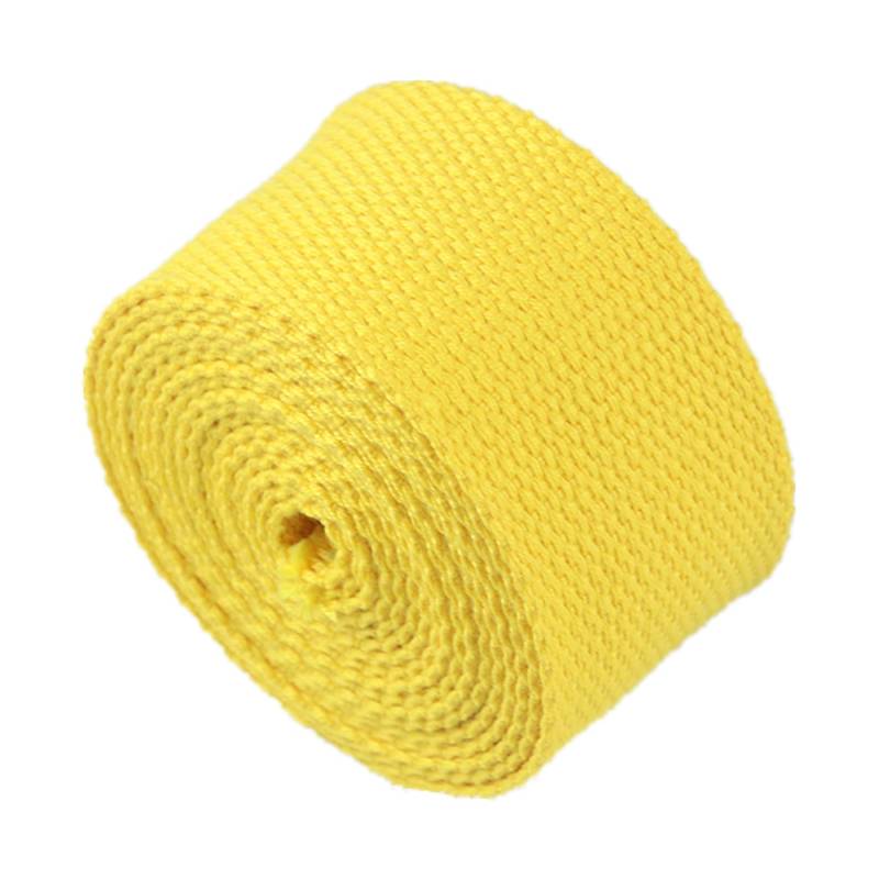 schräge bündeln mit menschlichen Stricken, Gurtband 38 mm – Baumwollgurtband for Taschengurte, Gepäckgurte(Yellow,20 Yard) von ELDFLRURB