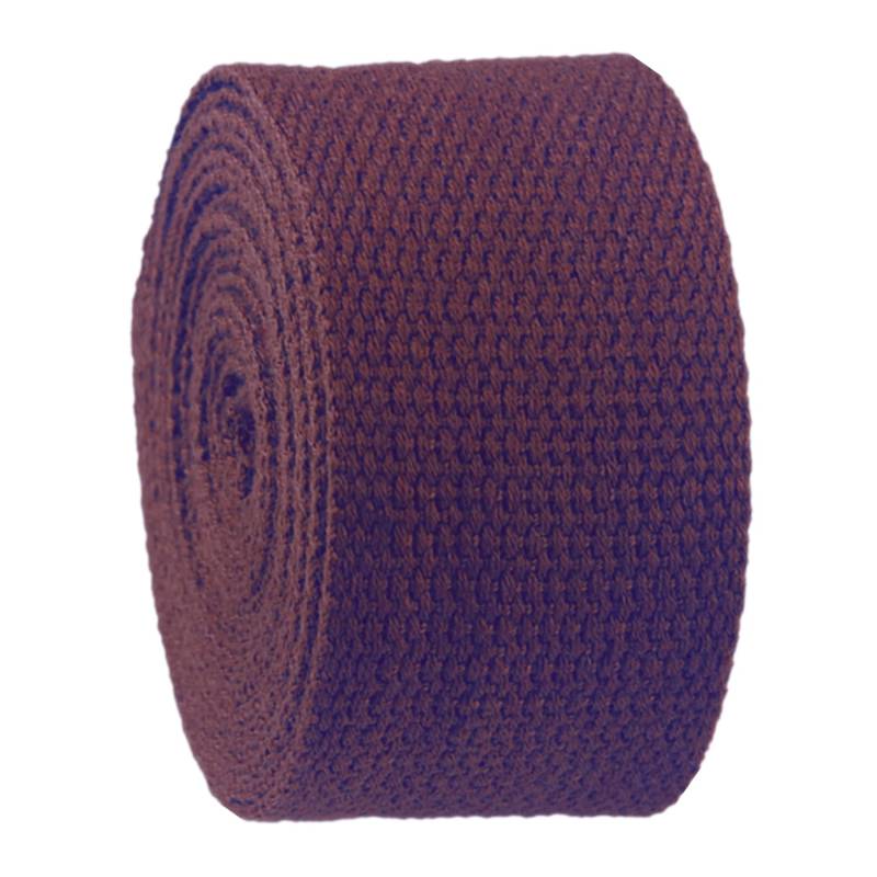 schräge bündeln mit menschlichen Stricken, Gurtband 50 mm – Baumwoll-Gurtband for Taschengurte, Gepäck-Frachtgurte(Coffee,20 Yard) von ELDFLRURB