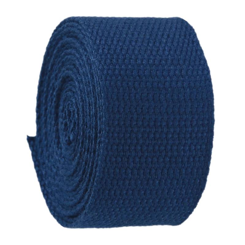 schräge bündeln mit menschlichen Stricken, Gurtband 50 mm – Baumwoll-Gurtband for Taschengurte, Gepäck-Frachtgurte(Dark Blue,5 Yard) von ELDFLRURB