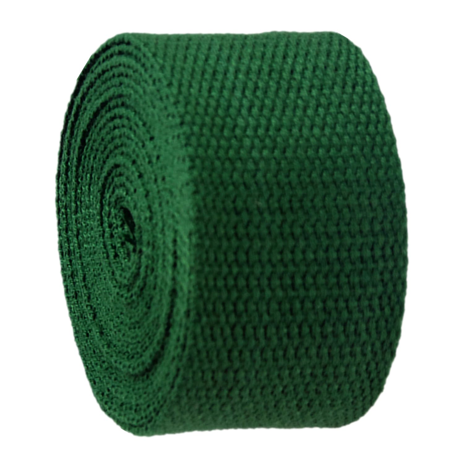 schräge bündeln mit menschlichen Stricken, Gurtband 50 mm – Baumwoll-Gurtband for Taschengurte, Gepäck-Frachtgurte(Green,10 Yard) von ELDFLRURB