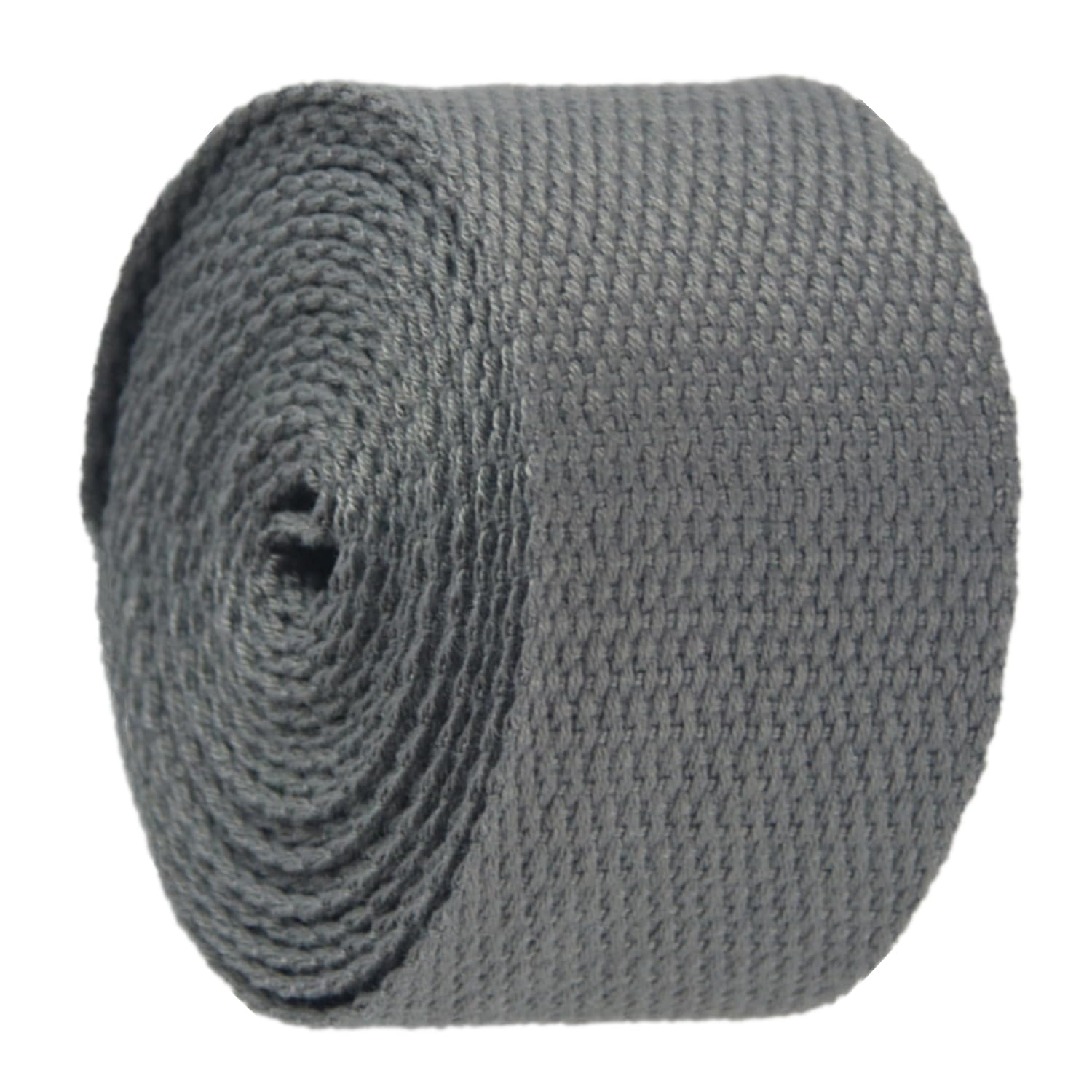 schräge bündeln mit menschlichen Stricken, Gurtband 50 mm – Baumwoll-Gurtband for Taschengurte, Gepäck-Frachtgurte(Grey,10 Yard) von ELDFLRURB