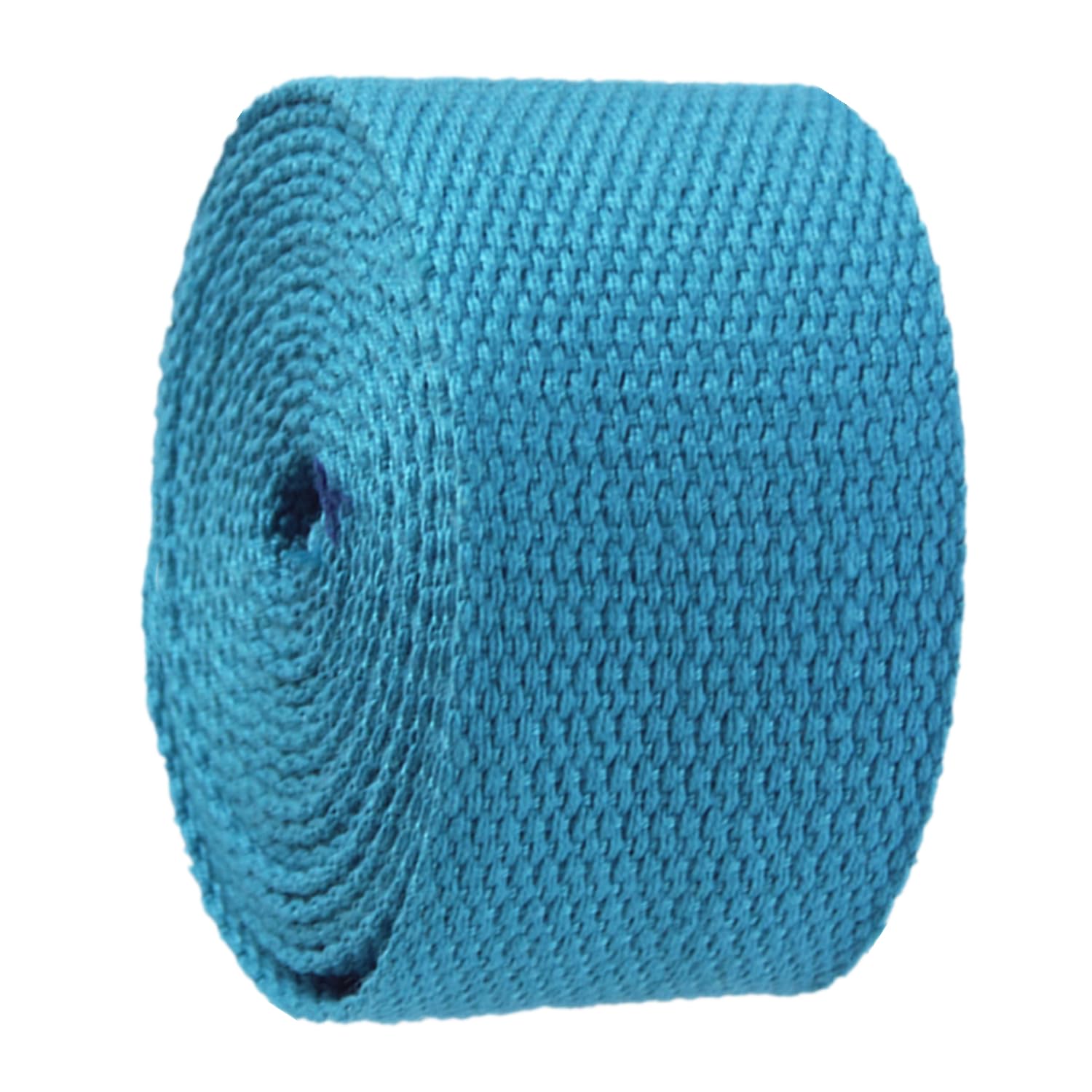 schräge bündeln mit menschlichen Stricken, Gurtband 50 mm – Baumwoll-Gurtband for Taschengurte, Gepäck-Frachtgurte(Lake Blue,10 Yard) von ELDFLRURB