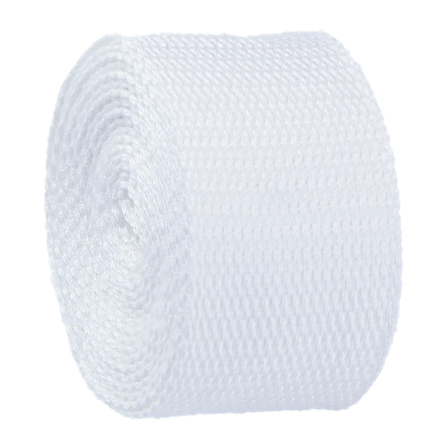 schräge bündeln mit menschlichen Stricken, Gurtband 50 mm – Baumwoll-Gurtband for Taschengurte, Gepäck-Frachtgurte(White,5 Yard) von ELDFLRURB