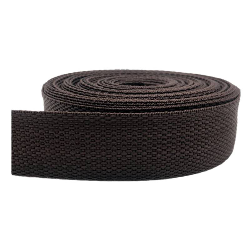 schräge bündeln mit menschlichen Stricken, Gurtband 50 mm – Polypropylenband for Taschen, Rucksackreparatur, Heimwerkerarbeiten, Gepäck-/Frachtumreifung(Coffee,20 Yard) von ELDFLRURB