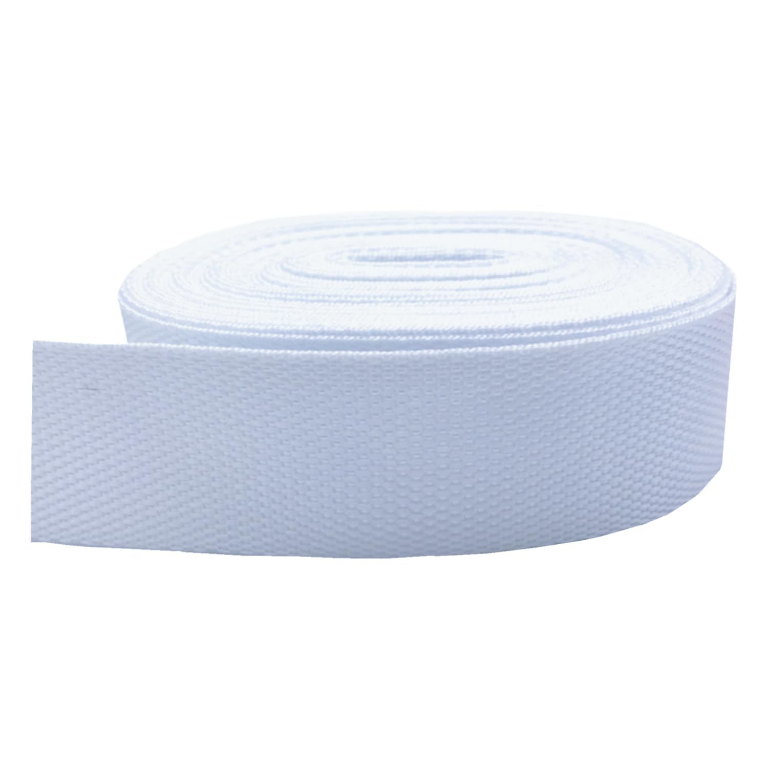 schräge bündeln mit menschlichen Stricken, Gurtband 50 mm – Polypropylenband for Taschen, Rucksackreparatur, Heimwerkerarbeiten, Gepäck-/Frachtumreifung(White,10 Yard) von ELDFLRURB