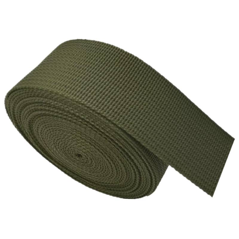 schräge bündeln mit menschlichen Stricken, Polypropylen-Gurtband 20 mm – PP-Gurtband for Taschen, Heimwerkerarbeiten, Rucksäcke, Umreifungen, Gürtel – 10 Yards/Rolle(Army Green,5 Yard) von ELDFLRURB