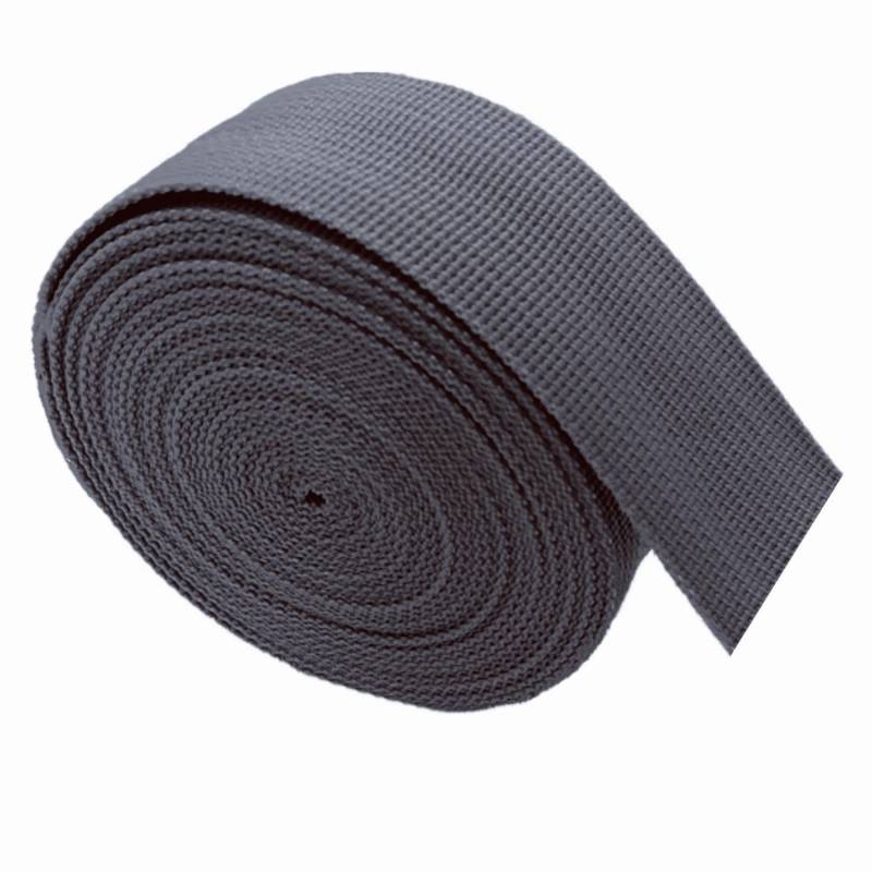 schräge bündeln mit menschlichen Stricken, Polypropylen-Gurtband 20 mm – PP-Gurtband for Taschen, Heimwerkerarbeiten, Rucksäcke, Umreifungen, Gürtel – 10 Yards/Rolle(Dark Grey,20 Yard) von ELDFLRURB