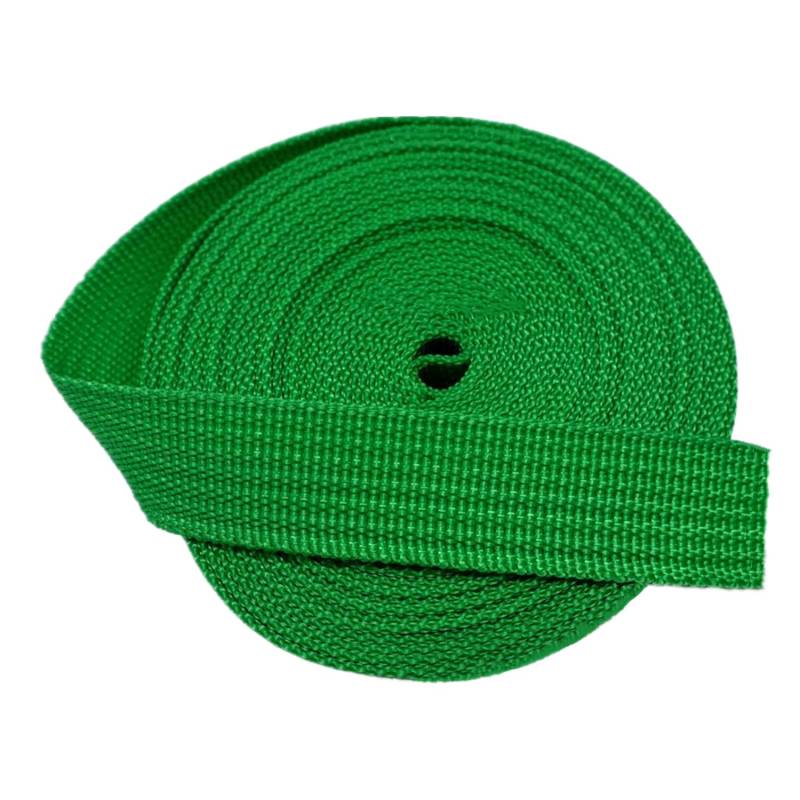 schräge bündeln mit menschlichen Stricken, Polypropylen-Gurtband 38 mm – PP-Gurtband for Taschen, DIY-Bastel- und Rucksackschlingen – 45 m/Rolle(Grass Green,10 Yard) von ELDFLRURB