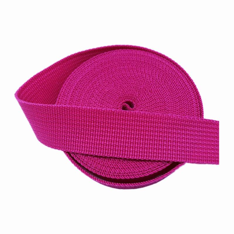 schräge bündeln mit menschlichen Stricken, Polypropylen-Gurtband 38 mm – PP-Gurtband for Taschen, DIY-Bastel- und Rucksackschlingen – 45 m/Rolle(Rose Red,5 Yard) von ELDFLRURB