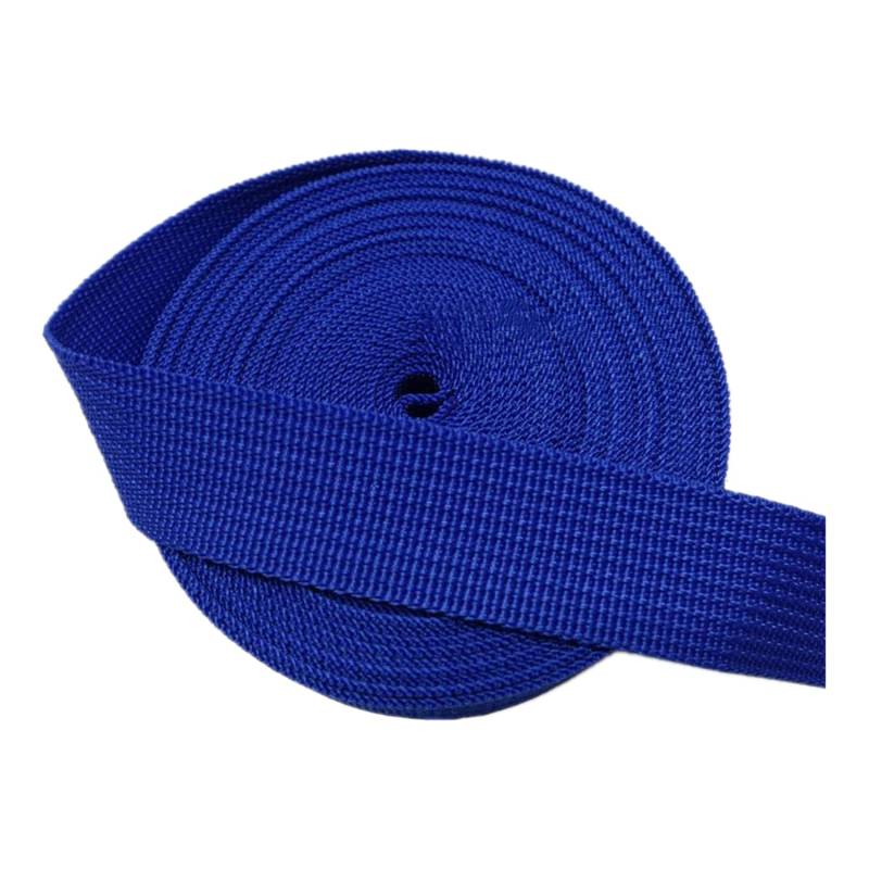 schräge bündeln mit menschlichen Stricken, Polypropylen-Gurtband 38 mm – PP-Gurtband for Taschen, DIY-Bastel- und Rucksackschlingen – 45 m/Rolle(Royal Blue,5 Yard) von ELDFLRURB