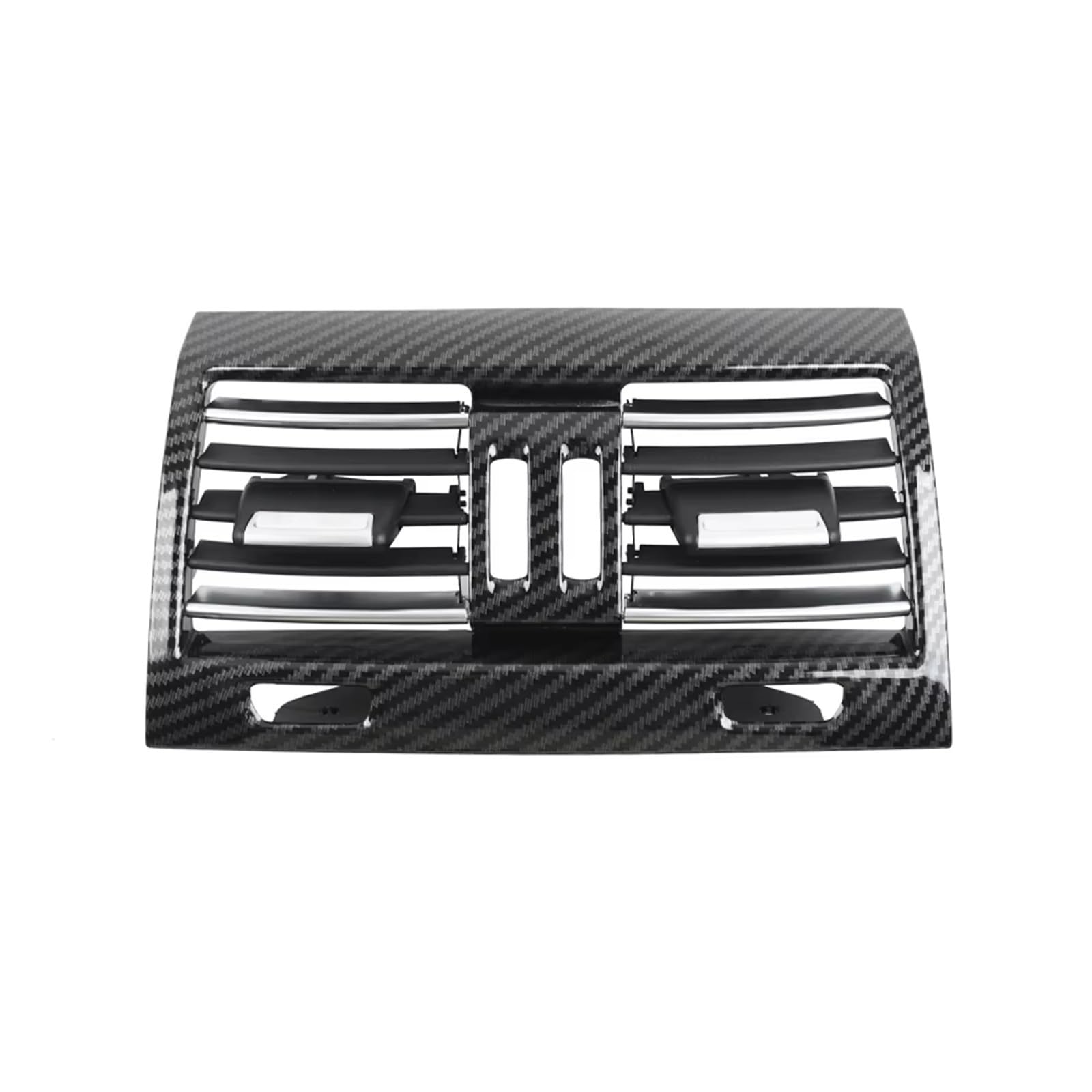 A/C-Auslassöffnung Für 5 Series F10 F11 520 525 528 530 535 Carbon Fiber LHD RHD Vorne Hinten Verchromte AC Vent Grille Abdeckung Panel Klimaanlage Vents von ELDVSUA