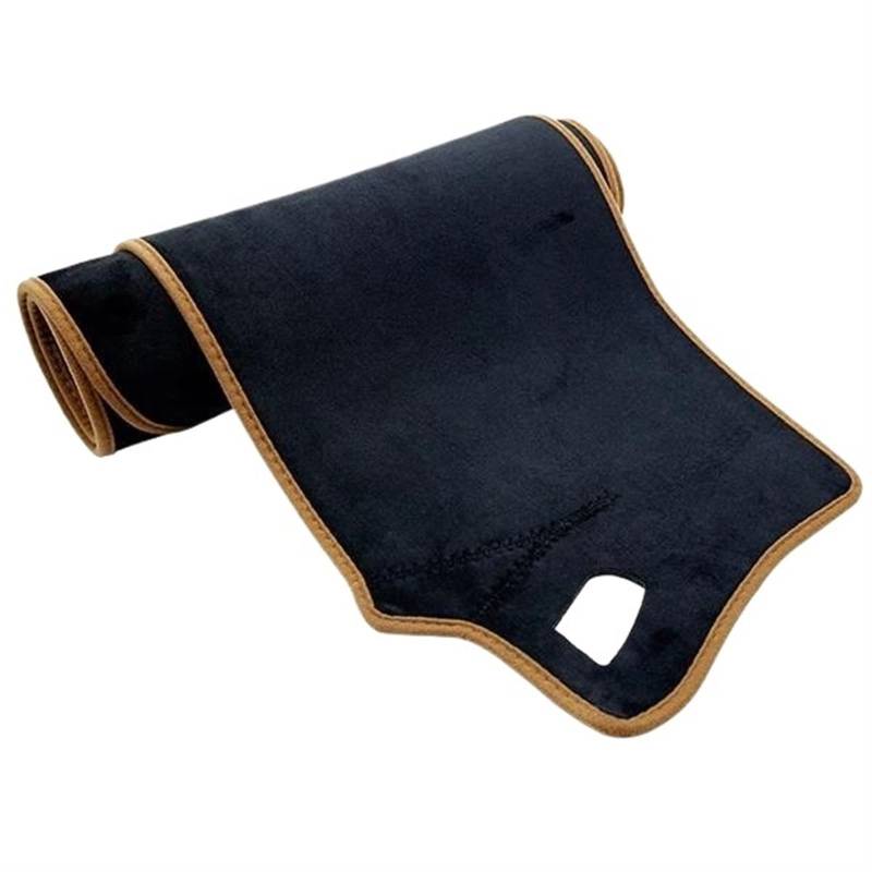 Armaturenbrett Abdeckung Matte Für 2 Serie F45 F46 2014 2015 2016 2017 2018 2019 Anti-Slip Matte Dashboard Abdeckung Pad Dashmat Teppich(A Brown Edge,RHD) von ELDVSUA