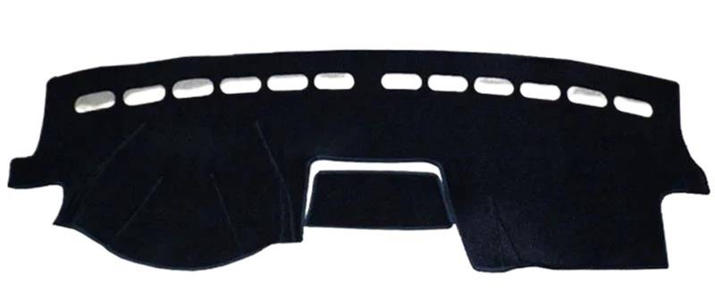 Armaturenbrett Abdeckung Matte Für Skoda Für Octavia Für A5 2005-2010 2010 2011 2012 2013 2014 Armaturenbrettabdeckung Matte Pad Dash Sonnenschirm Instrument Teppich(Black Edge LHD) von ELDVSUA