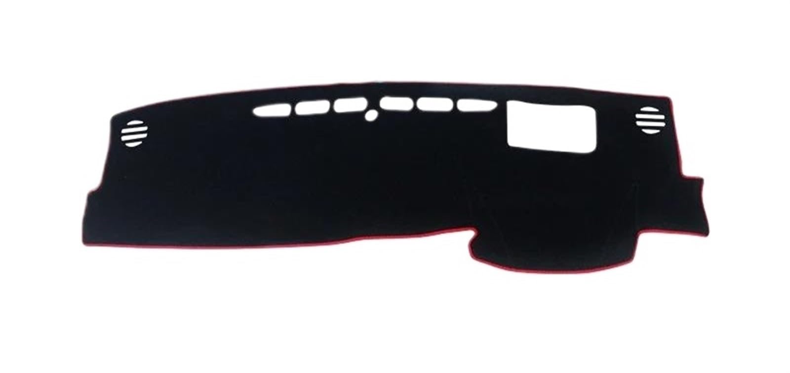 Armaturenbrett Abdeckung Matte Für Toyota Für Camry 70 XV70 2018 2019 2020 2021 2022 2023 2024 Auto Dashboard Abdeckung Pads Instrument Schreibtisch Nicht-Slip Matte(RHD Red Side) von ELDVSUA