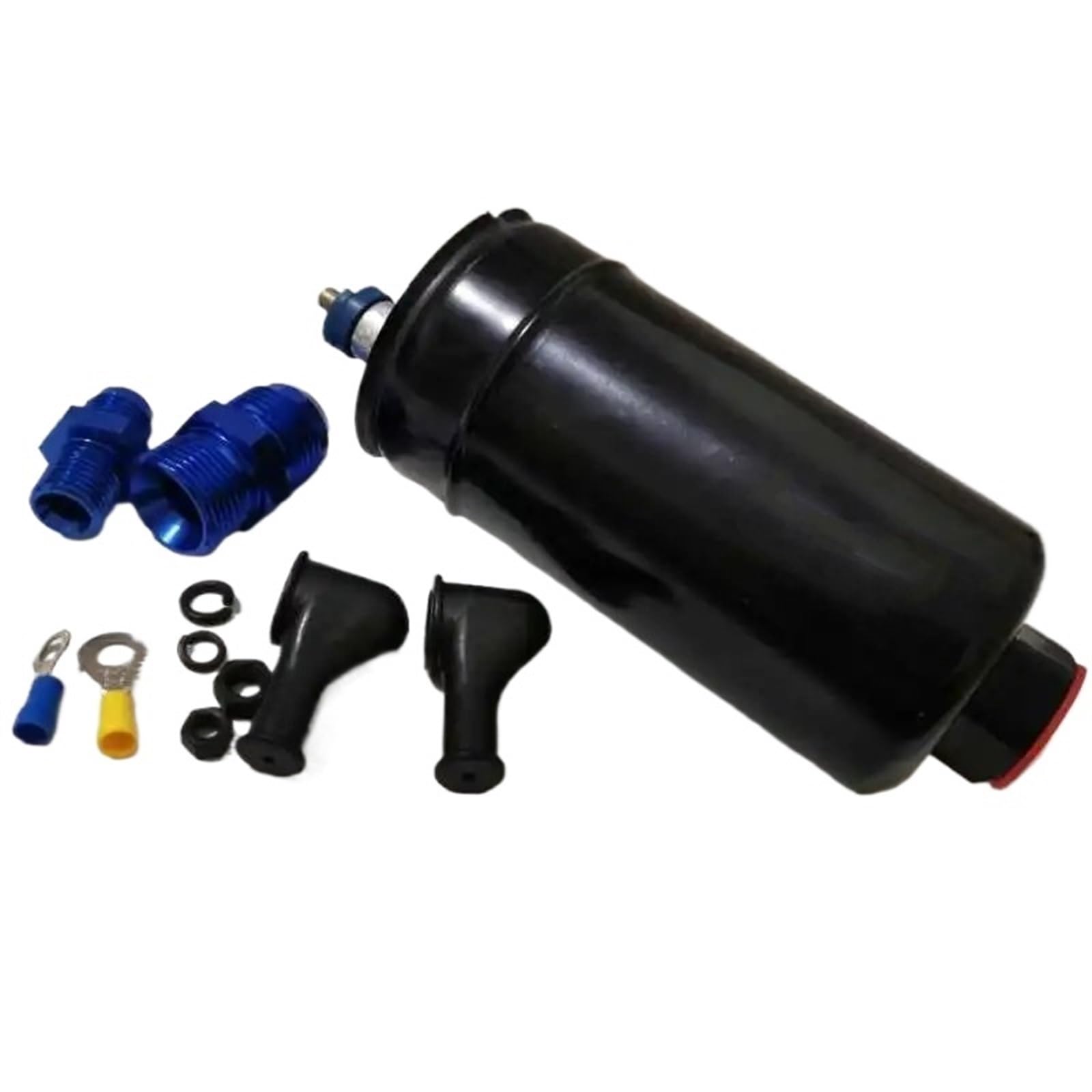 Benzinpumpe EFI 400LPH Inline-Kraftstoffpumpe Extern 0580254044 0580 254 044 E85 Motorrad Kraftstoffpumpe von ELDVSUA