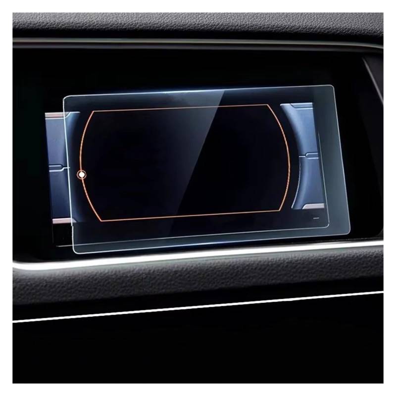 Displayschutz-Folie Für A4 B8 Für A5 8T 2008-2016 Autonavigation Displayschutzfolie Displayfolie LCD-Schutzaufkleber Anti-Kratzer Gehärtetes Glas Displayschutz von ELDVSUA