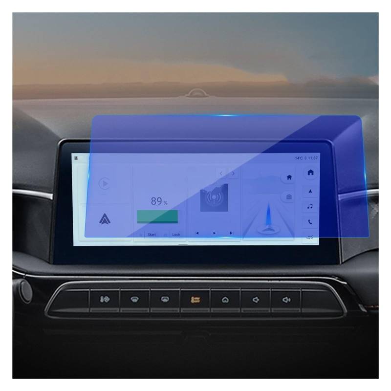 Displayschutz-Folie Für MG 3 Für MG3 2023 Gehärtetes Glas Schutzfolie Autoaufkleber Autoinnenausstattung Displayschutzfolie Displayschutz von ELDVSUA