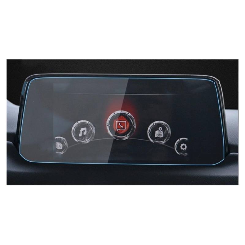 Displayschutz-Folie Für Mazda Für CX-5 Für CX5 CX 5 2017 2018 2019 2020 Gehärtetes Glas Autonavigation Displayschutzfolie Anti-Kratzer Displayschutz von ELDVSUA