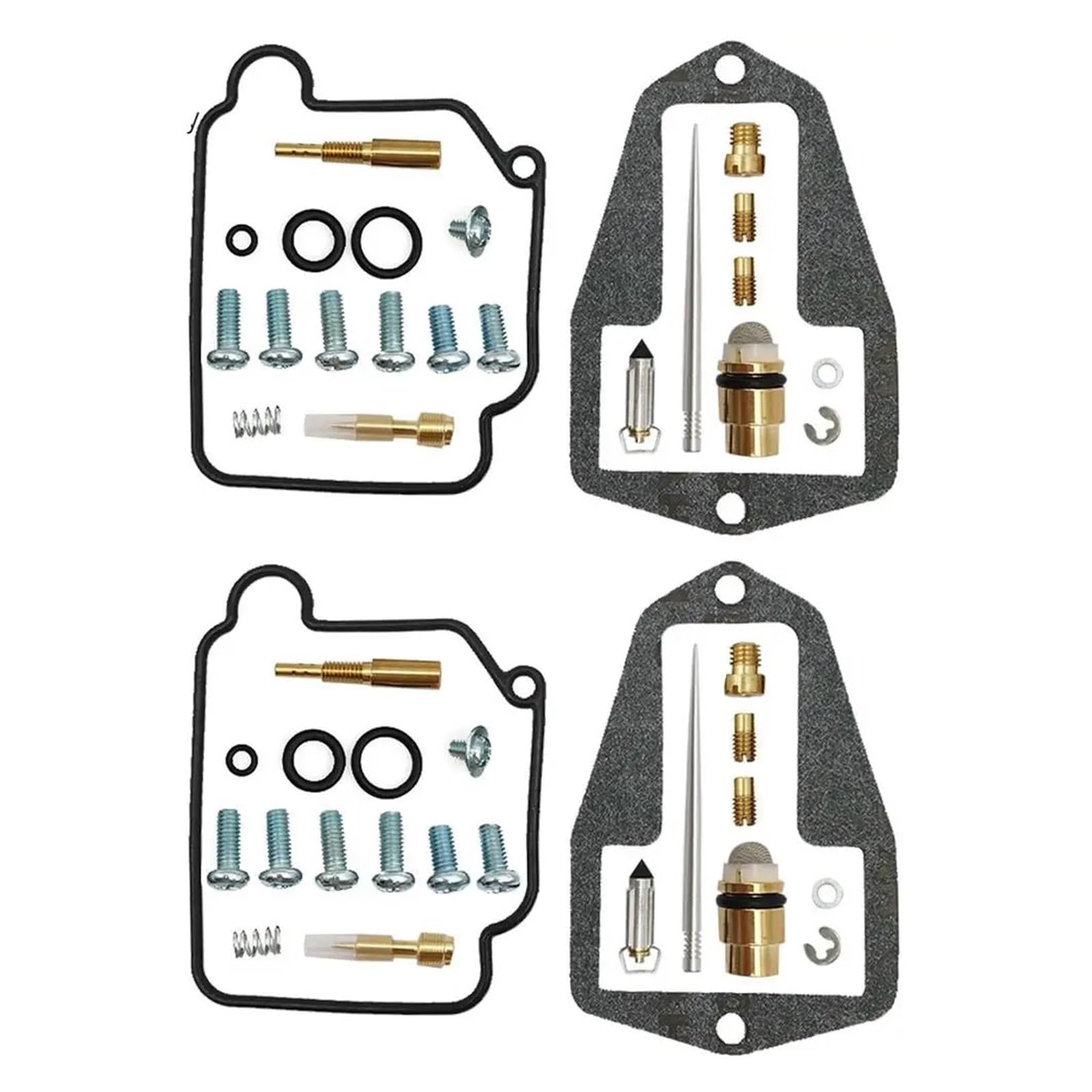 ErsatzVergaser Motorrad Vergaser Carb Schwimm Nadel Dichtung Schrauben Teile Reparatur Kit Für Suzuki DR-Z250 DRZ250 DR-Z DR Z DRZ 250 1003-0735 Motor vergaser(2 Set kit) von ELDVSUA