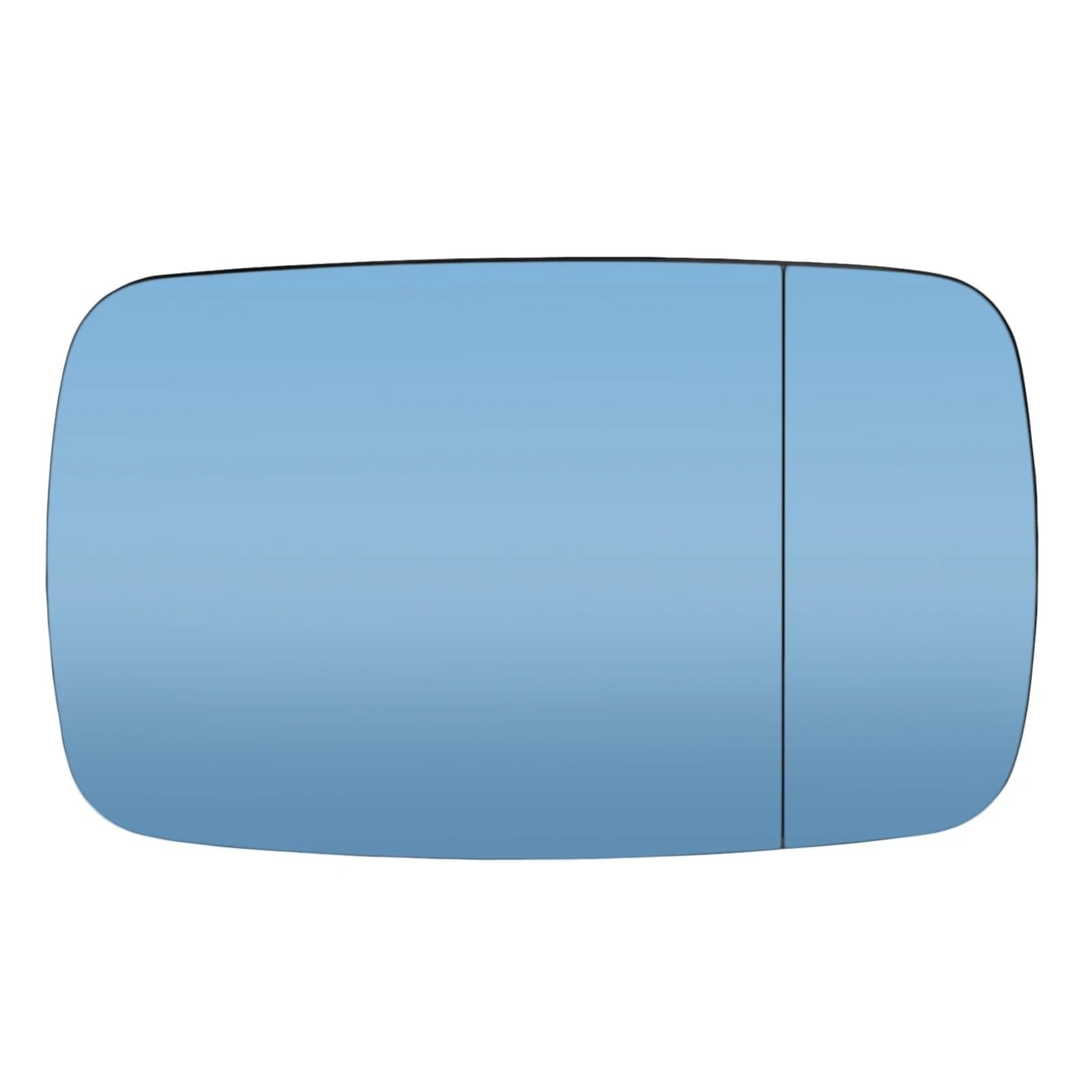 Ersatzspiegelglas Für 5 Series E39 1996-2003 3 Series E46 1997-2005 Limousine Wagon Auto Vorne Rückansicht Seitenspiegel Glas Auto Styling Aufkleben Blau Umkehrlinse Rückfahrglas Spiegel von ELDVSUA