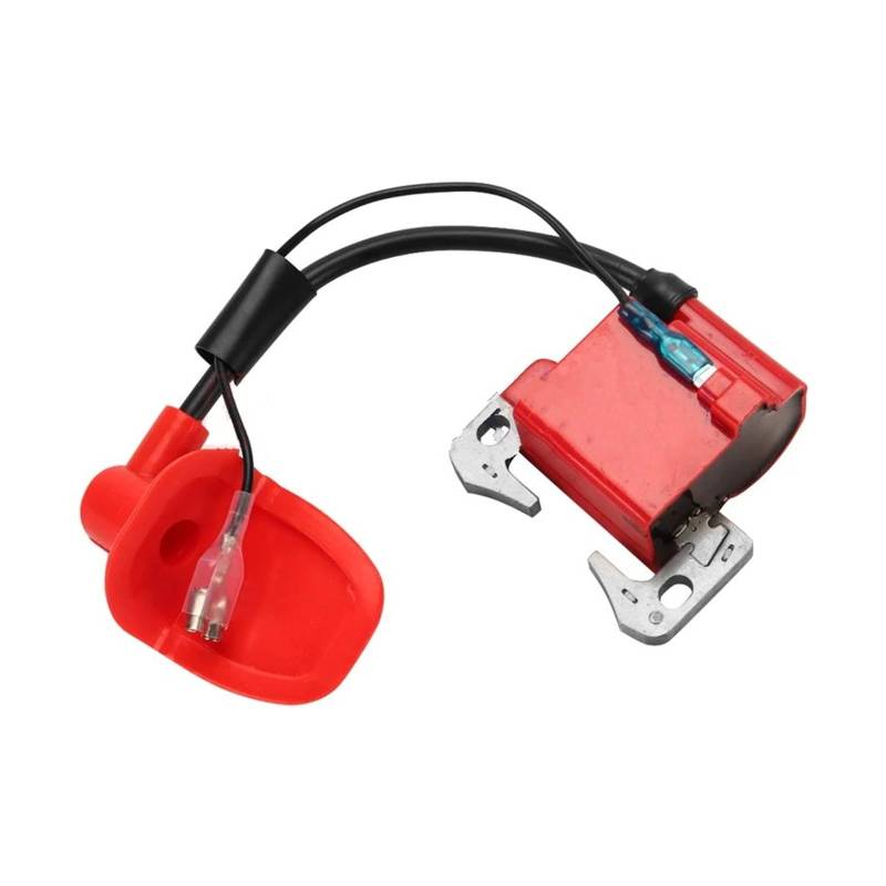 Motorrad Motorzündspule 33cc 43cc 47cc 49cc 2-Takt-Motor Pocket Bike Pit Dirt Bike Für Mini Für Minimoto Für ATV Quad Zündspule L7T Für Zündkerze(Red Ignition Coil) von ELDVSUA