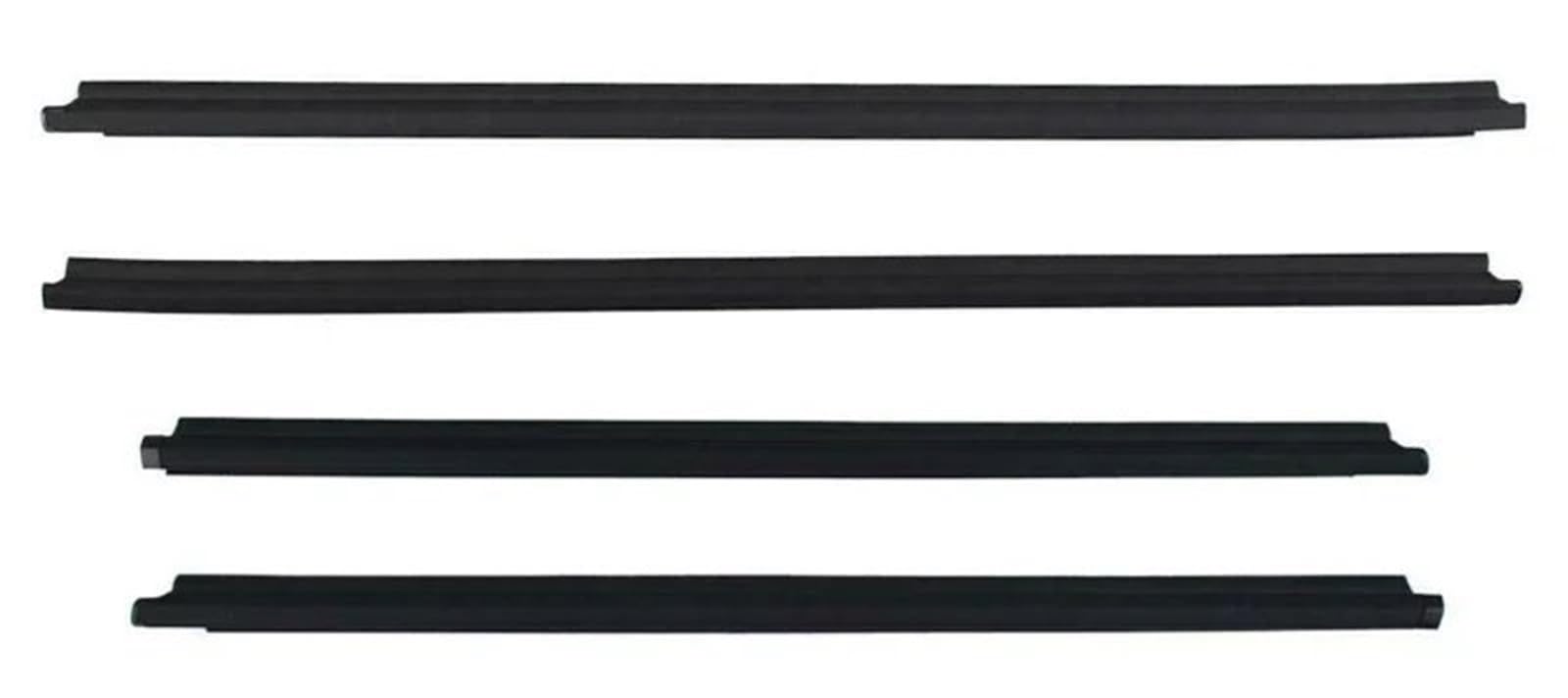 Window Weatherstrip Fensterdichtungen 4 Stücke Auto Tür Fenster Glas Wasserdichte Dichtstreifen Für Toyota Für Fortuner 2004-2010 2011 2012 2013 2014 2015 von ELDVSUA