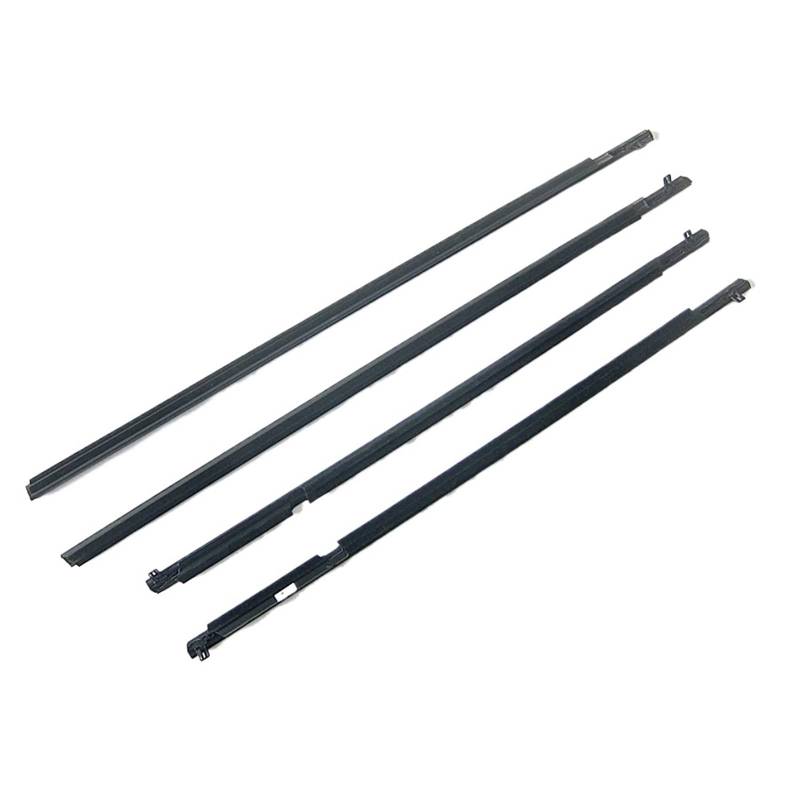 Window Weatherstrip Fensterdichtungen Auto Zubehör Körper Teile 50-640A Äußere Tür Glas Fenster Band Für Mazda 3 2008-2013 BL 5 Tür Für Fließheck(1 car set all 4) von ELDVSUA