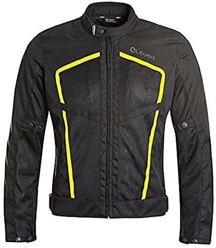 ELEVEIT JACKE AIR MANN,SCHWARZ/GELB,XS von ELEVEIT