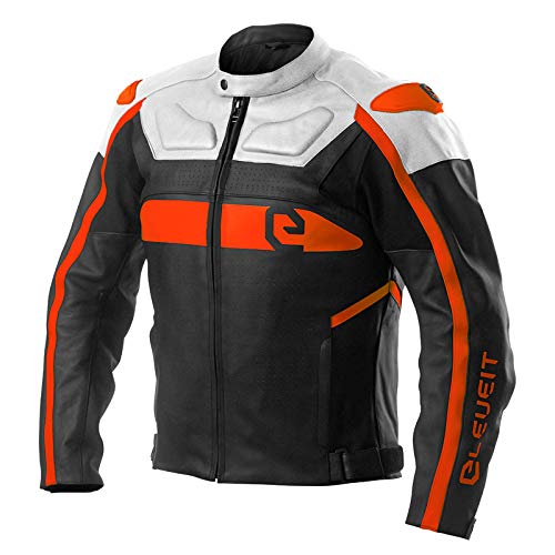 ELEVEIT JACKE RC PRO MANN,WEISS/FLUO ORANGE,52 von ELEVEIT